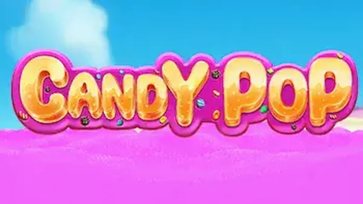 Tampilan visual slot Candy Pop dengan simbol permen berwarna-warni